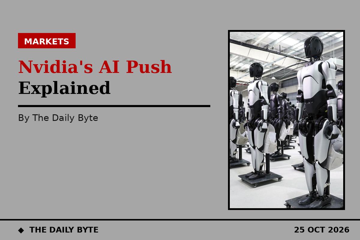 Nvidia's AI push spans robots, phone networks and data halls at very different stages