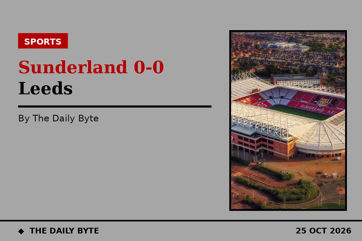 Sunderland and Leeds share goalless draw as penalty appeal waved away