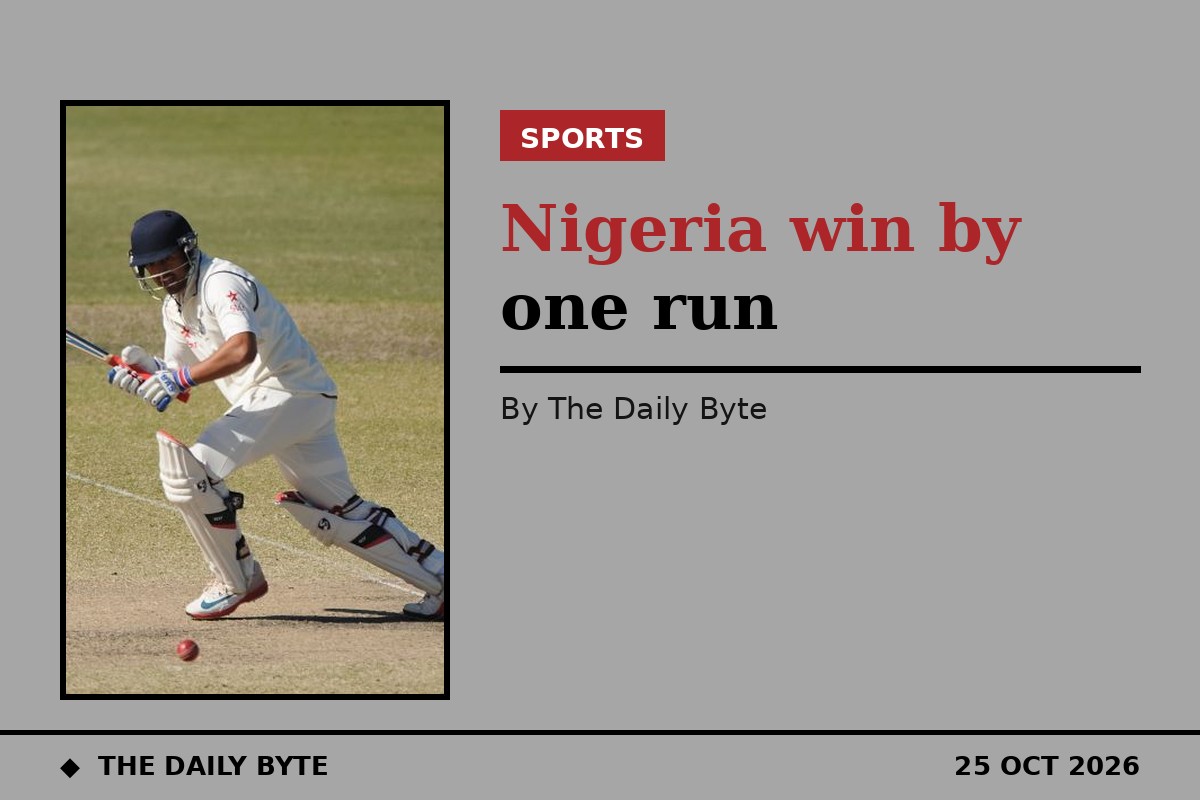 Nigeria beat Uganda by one run in T20 World Cup Africa qualifier thriller