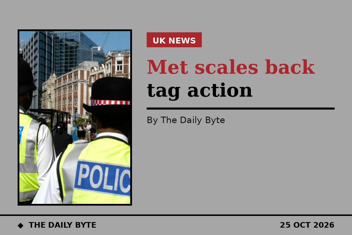 Met Police to scale back action on minor tag breaches in pilot until spring