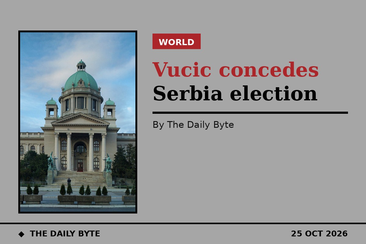 Vucic concedes defeat as student-led list wins Serbia's snap election