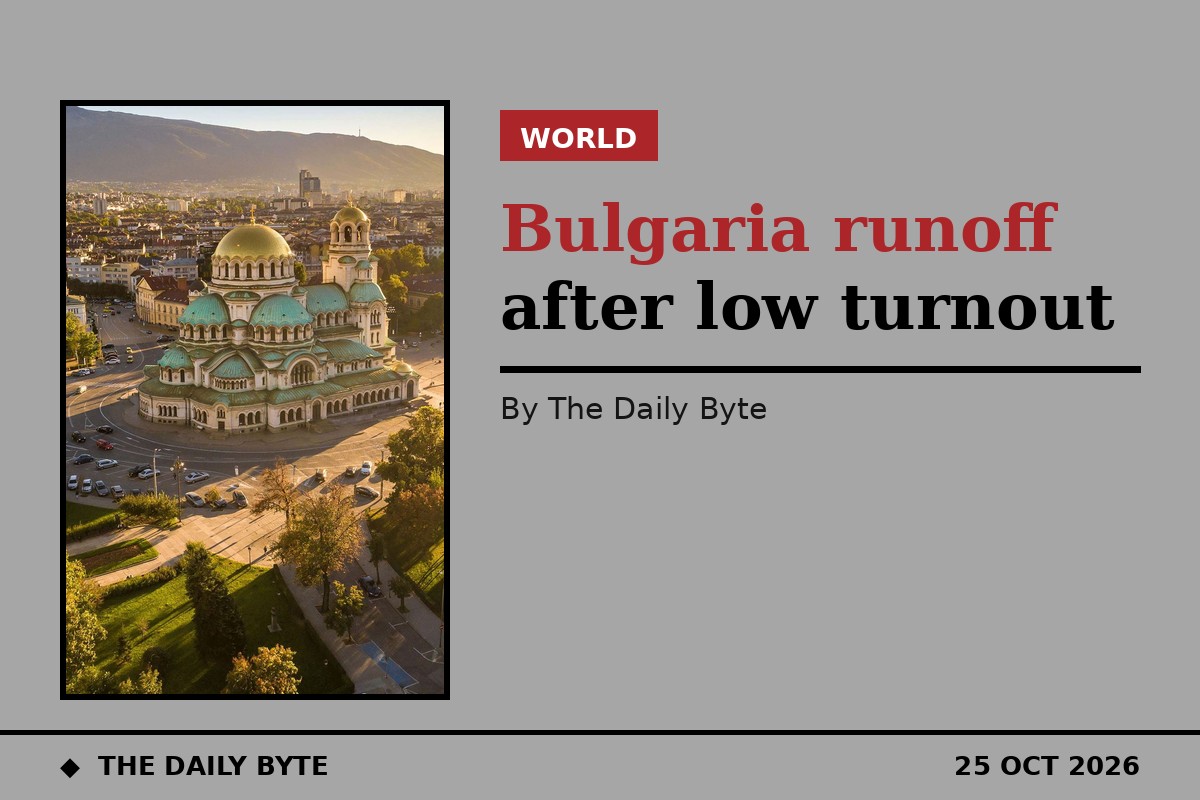 Bulgaria heads to presidential runoff as Iotova leads Gyurov on low turnout