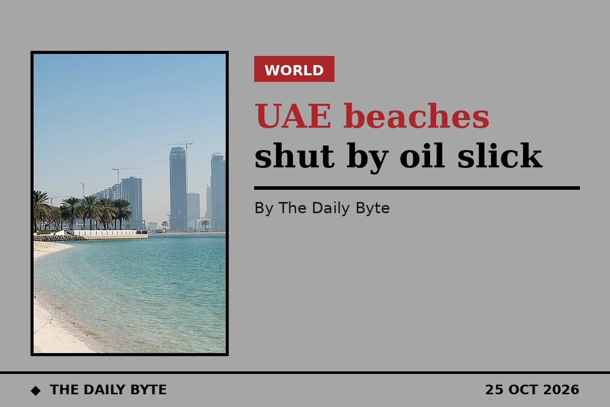 Ras Al Khaimah shuts all beaches as oil slick reaches third UAE emirate