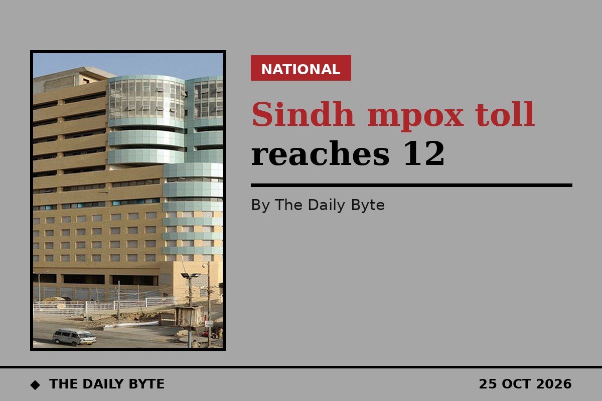 Sindh mpox toll reaches 12 as cases hit 98 and hospital sealed