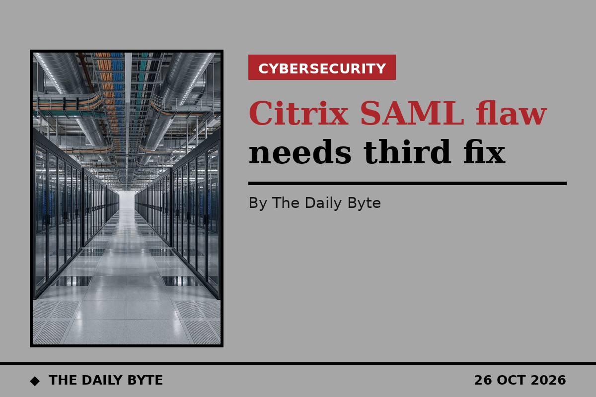 Citrix warns NetScaler SAML flaw needs a third patch
