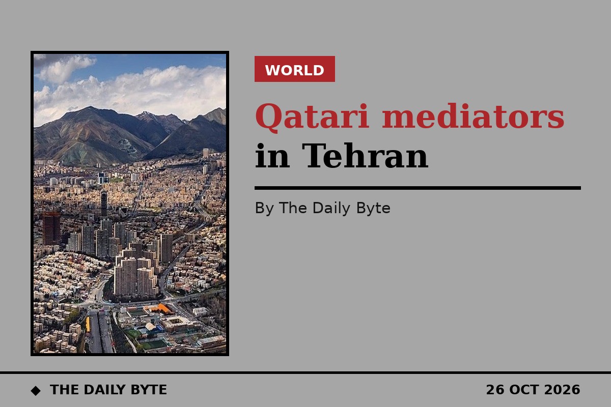Photo for Qatari mediators in Tehran as US-Iran contacts continue