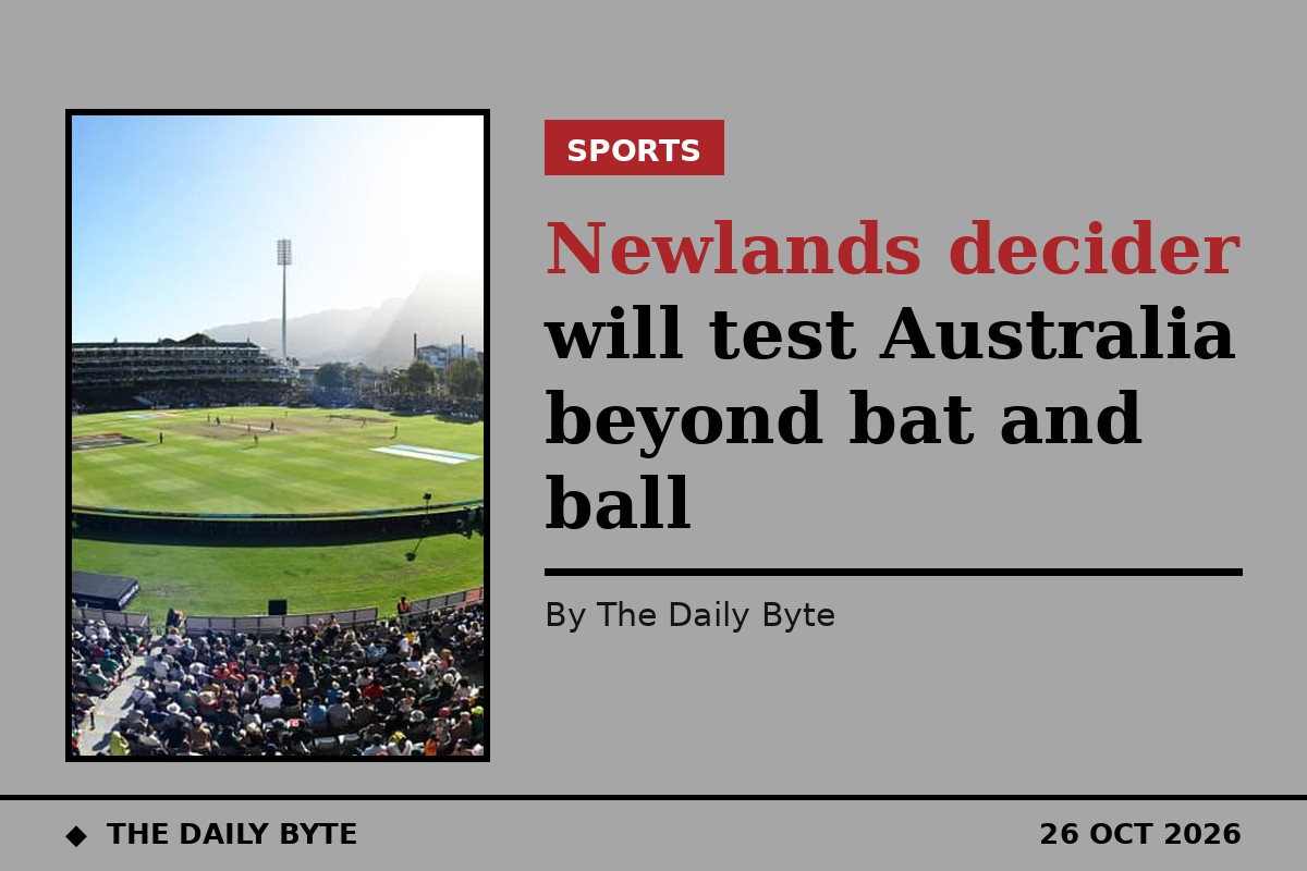Newlands decider will test Australia beyond bat and ball
