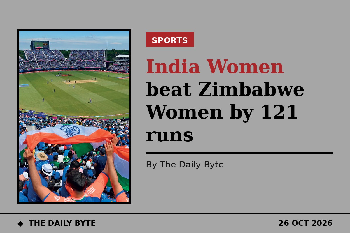India Women beat Zimbabwe Women by 121 runs