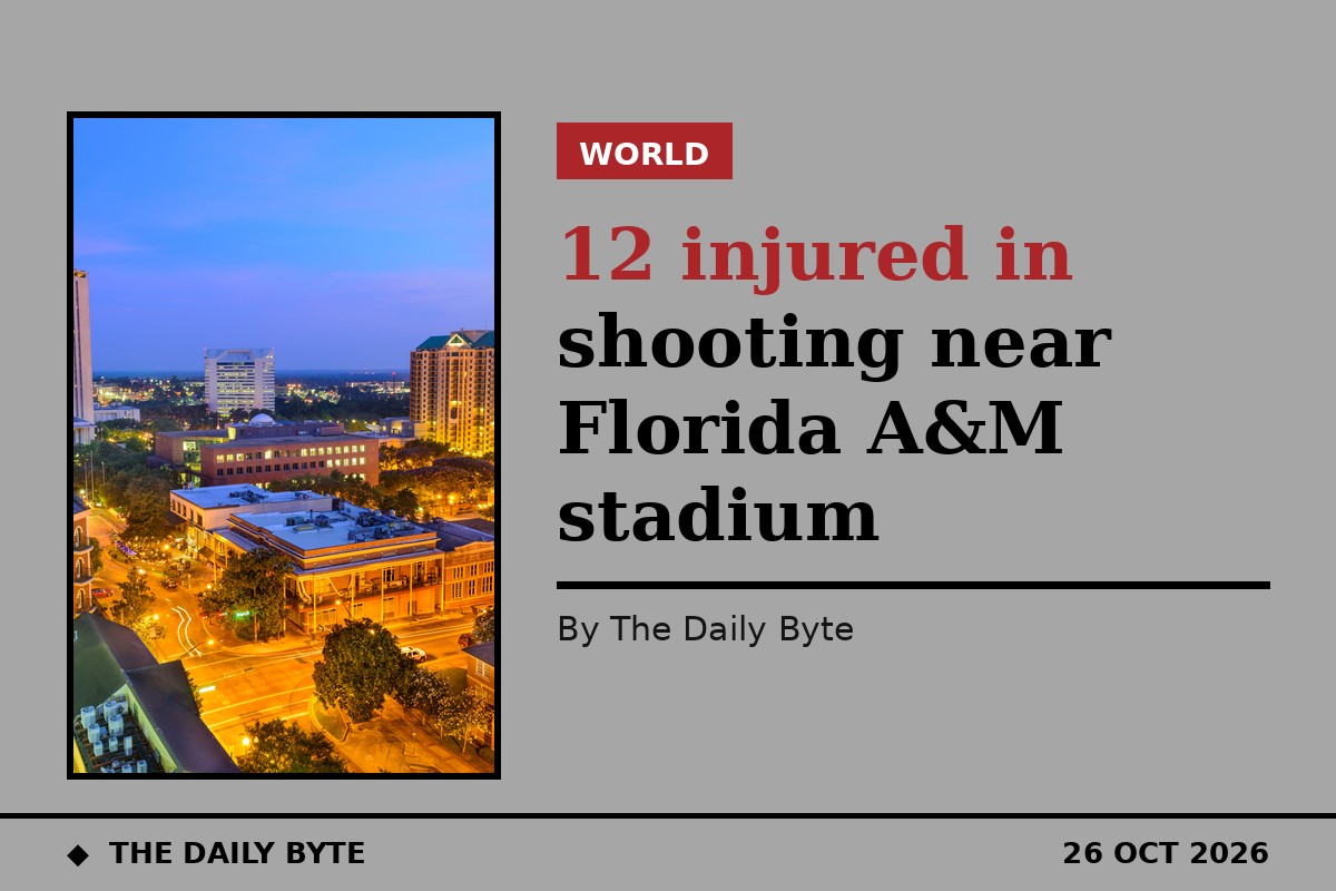 Twelve injured in shooting near Florida A&M stadium in Tallahassee