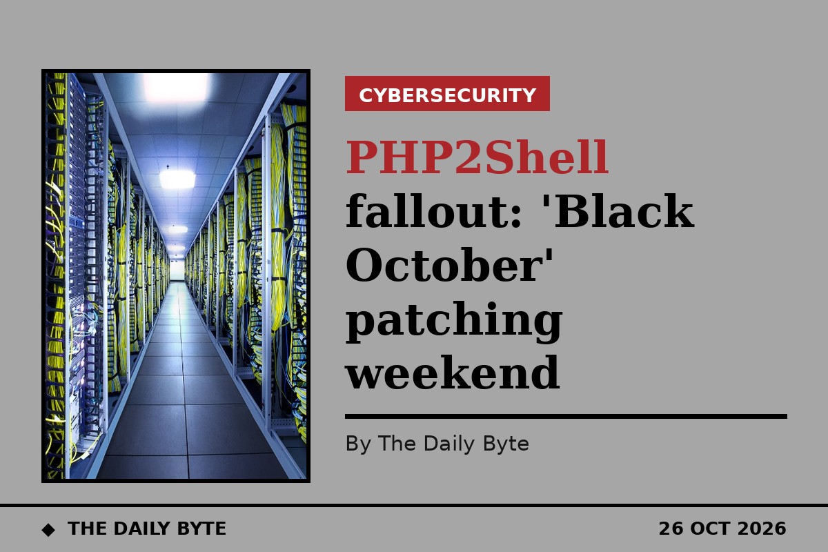 Photo for 'Black October': the PHP2Shell fallout as governments and firms race to patch