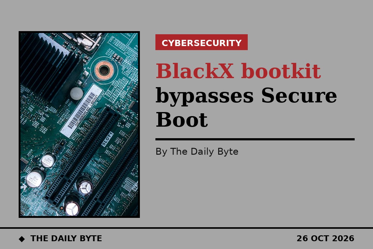 BlackX UEFI bootkit bypasses Secure Boot to spy on Central Asian diplomats, Kaspersky finds