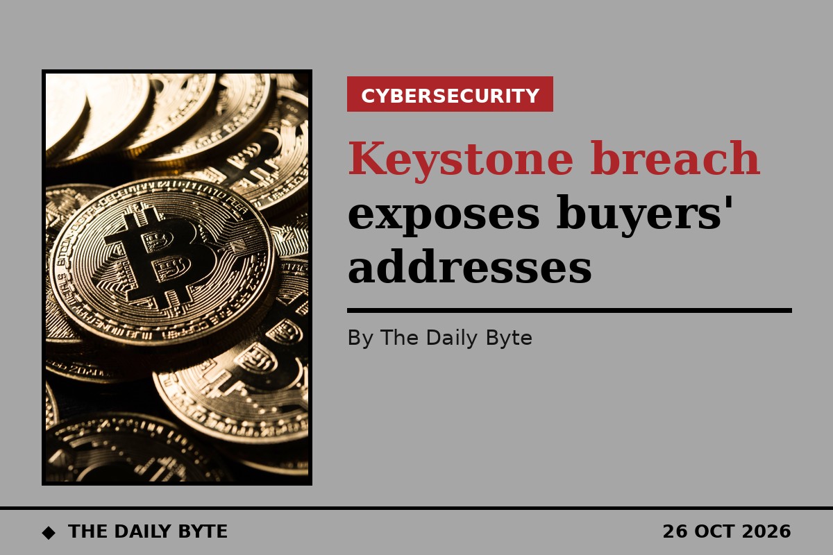 Keystone wallet breach exposes buyers' home addresses