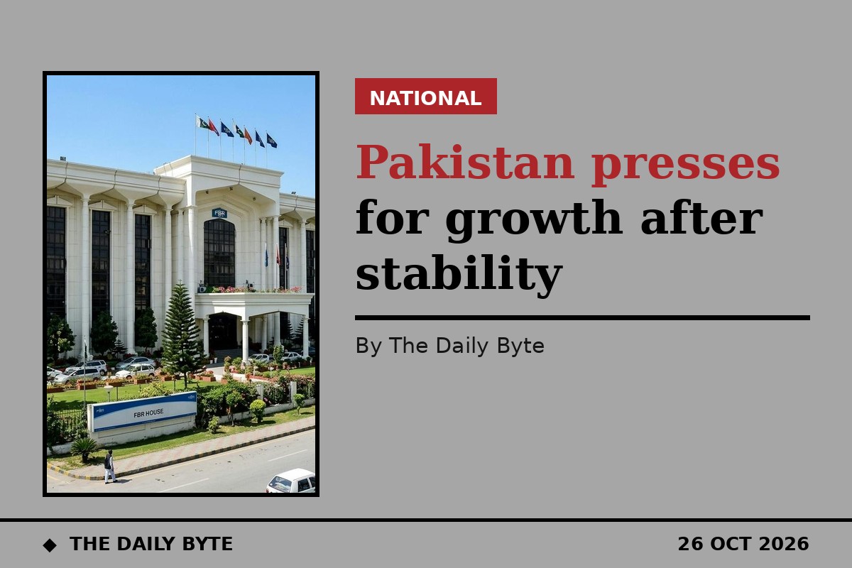 Pakistan tells World Bank it wants stability to become investment-led growth