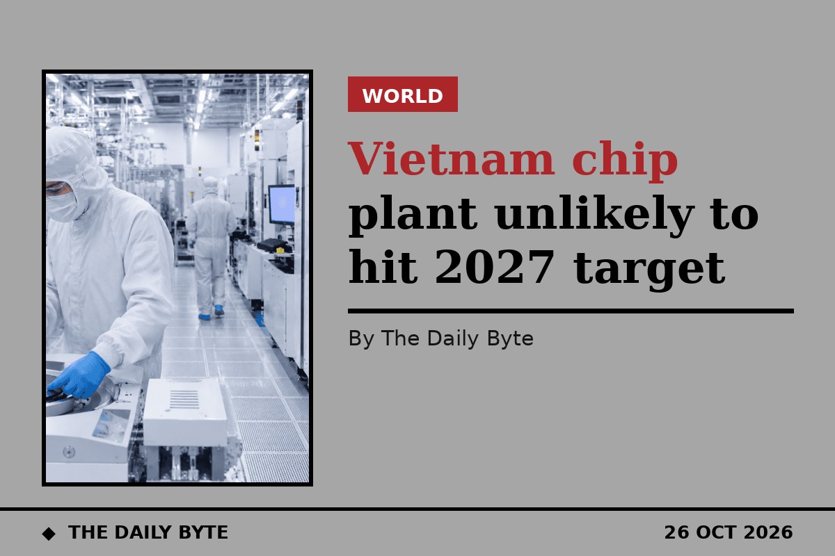 Photo for Vietnam's first chip plant set to miss 2027 trial target as ASML deal stalls