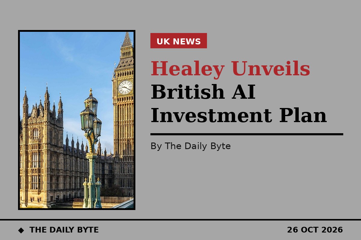 Photo for Chancellor Healey Unveils Hundreds of Millions for a Distinctively British AI Strategy