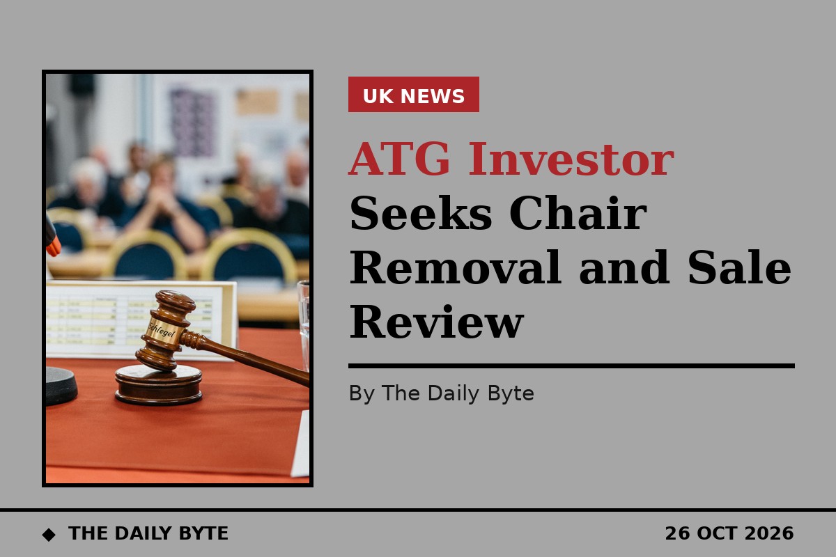 Photo for ATG Top Investor Seeks Chair Removal and Sale Review