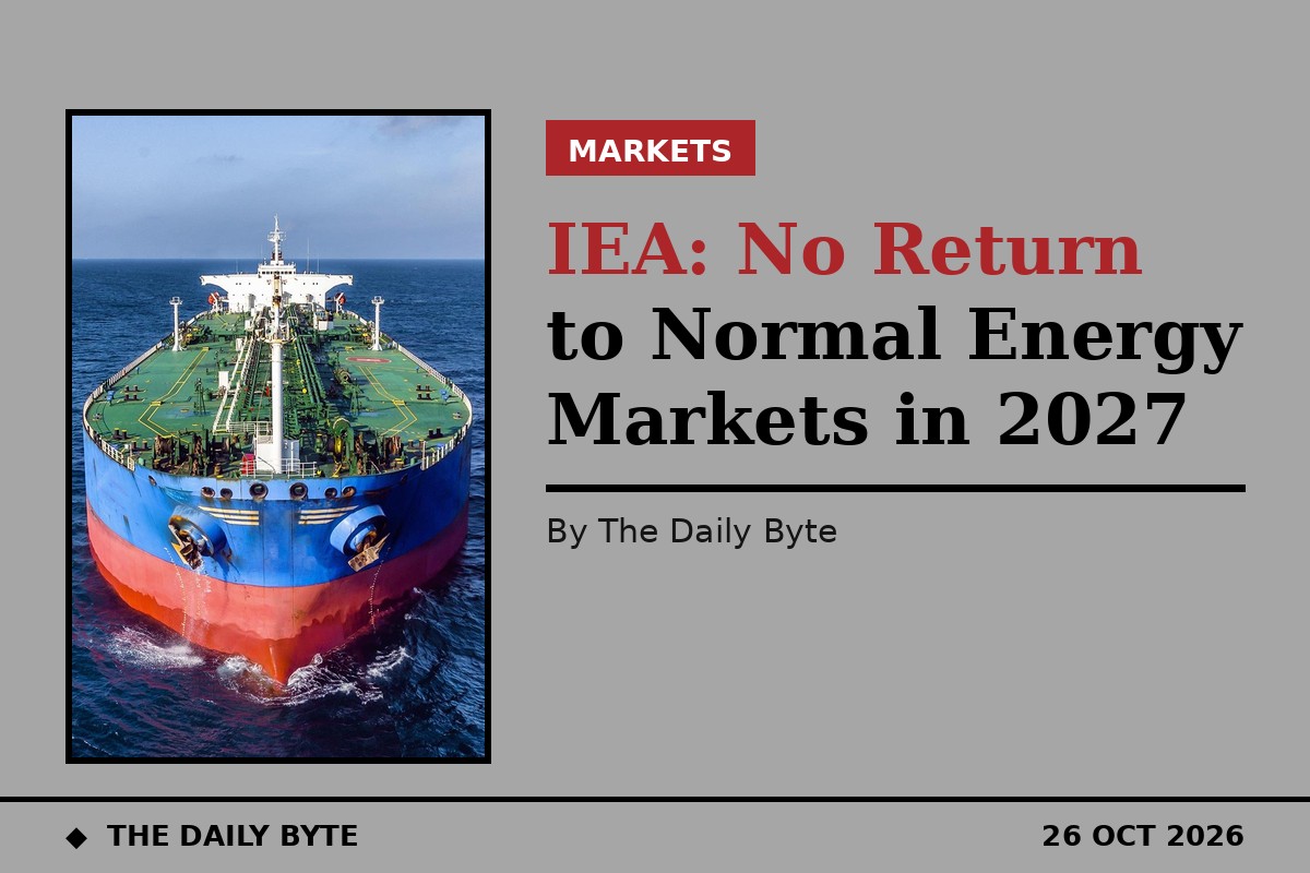 Photo for IEA: No Return to Normal Energy Markets in 2027