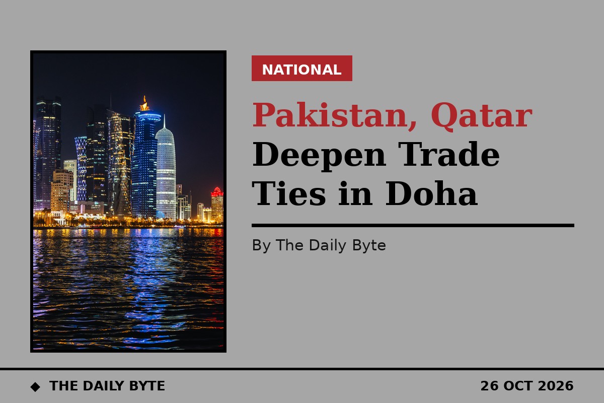 Photo for Pakistan, Qatar deepen trade ties at Doha task force talks