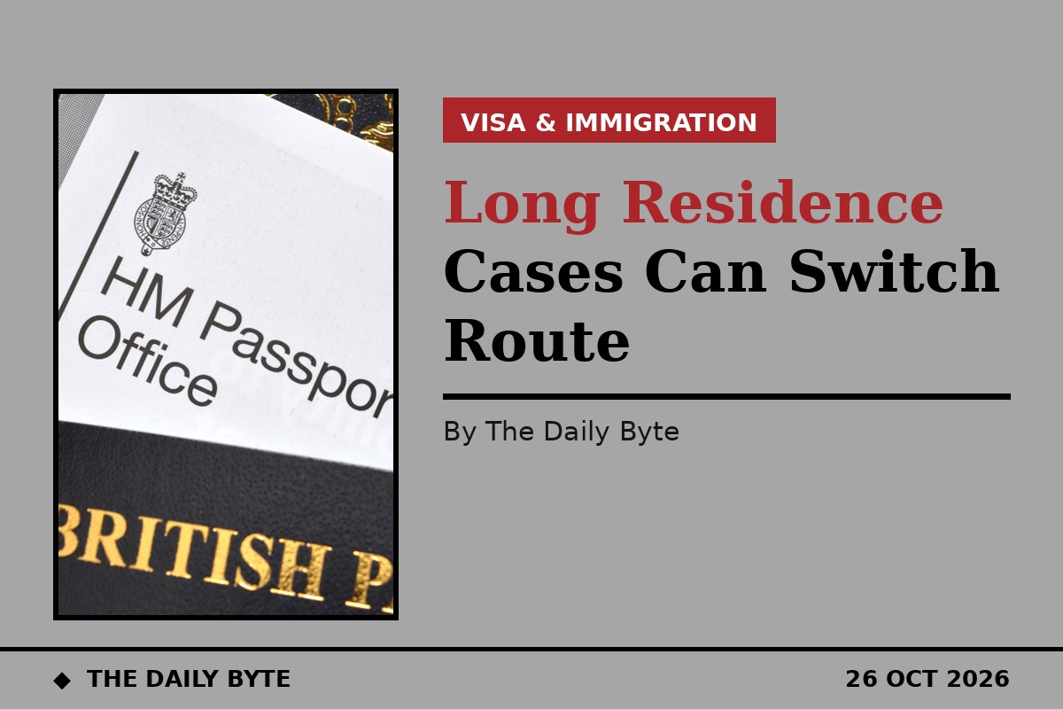 UK Long Residence Cases Can Now Be Switched to a Family or Private Life Route