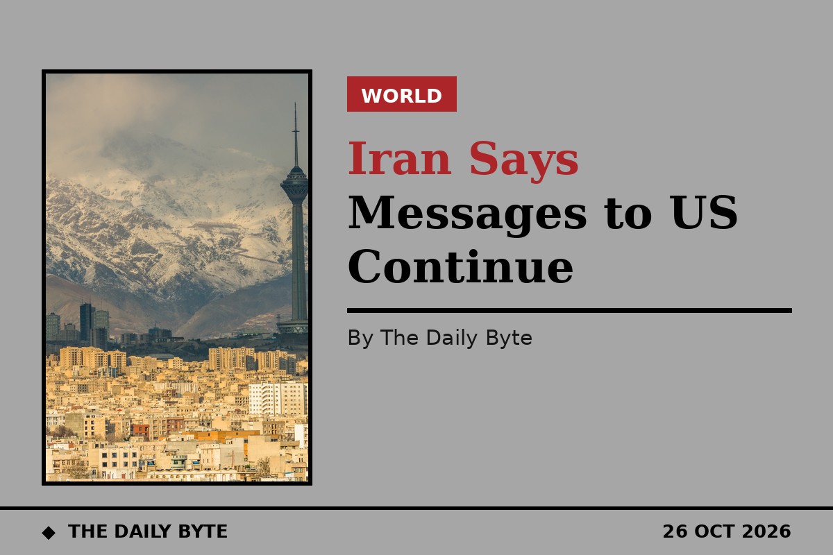 Photo for Iran Says Indirect Messages With the US Are Still Going, Even as Formal Talks Stall