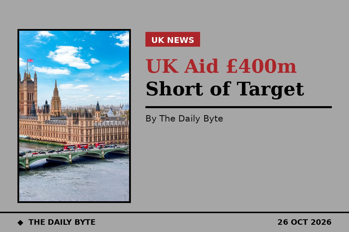 UK Aid Set to Miss 0.3% Target by £400m in 2027, Analysis Warns