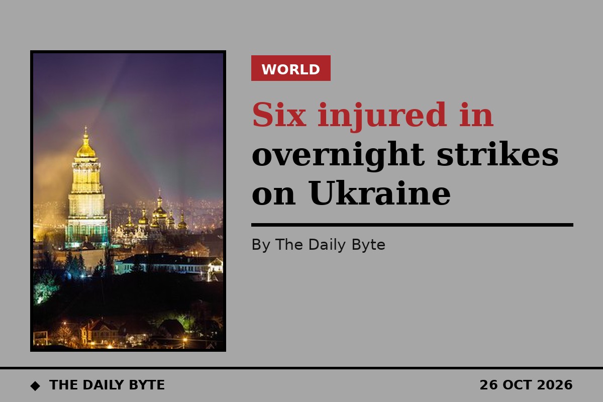 Six Injured as Russian Strikes Hit Ukraine's Zaporizhzhia and Chernihiv Regions
