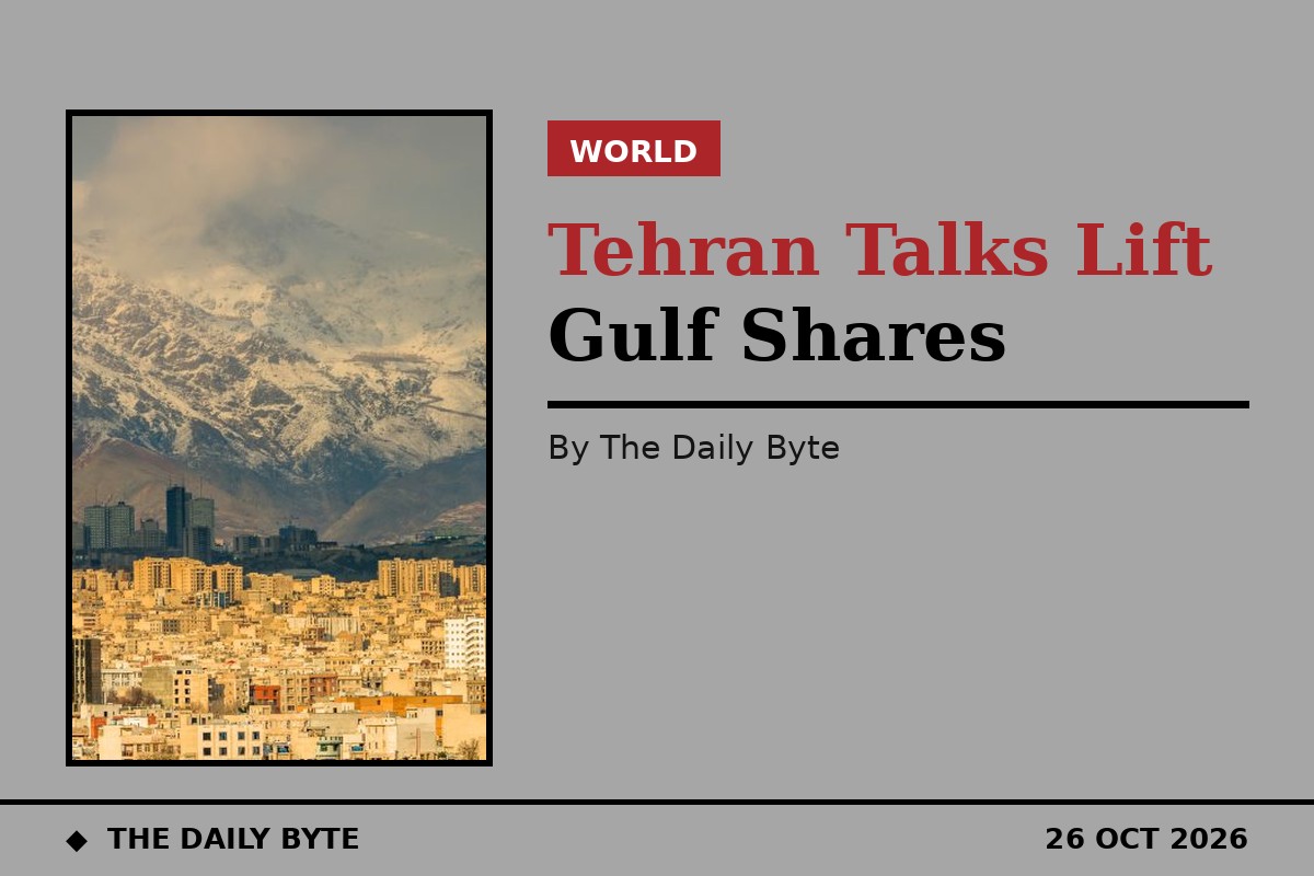 Photo for Tehran Talks Lift Gulf Shares as Iran Tensions Ease