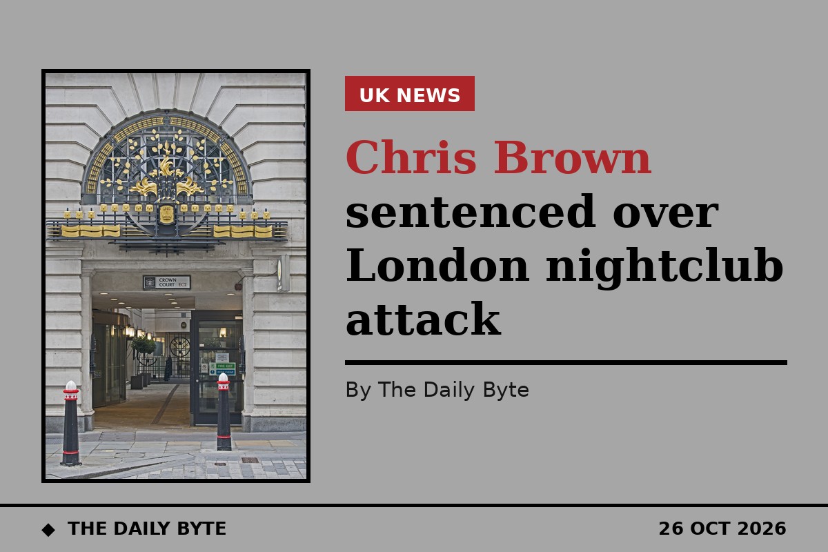 Chris Brown sentenced over London nightclub attack