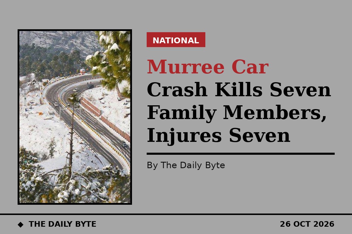 Murree Car Crash Kills Seven Family Members, Injures Seven