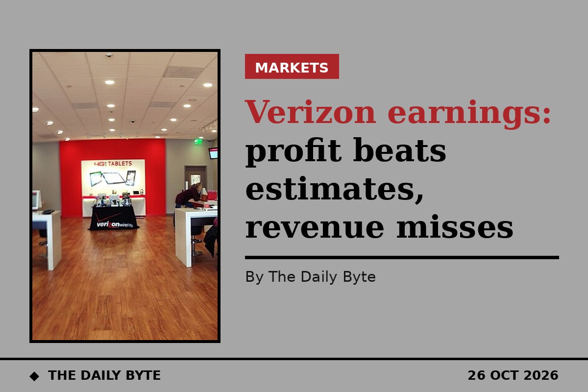Verizon earnings: profit beats estimates, revenue misses
