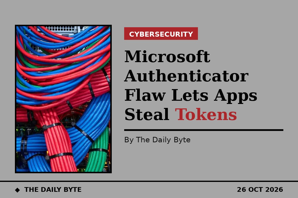 Microsoft Authenticator Flaw Lets Apps Steal Tokens
