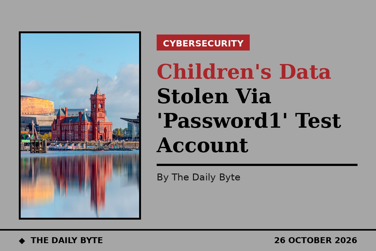 Children's Data Stolen Via 'Password1' Test Account