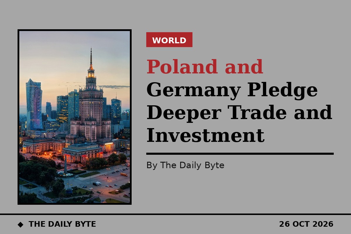 Poland and Germany Pledge Deeper Trade and Investment