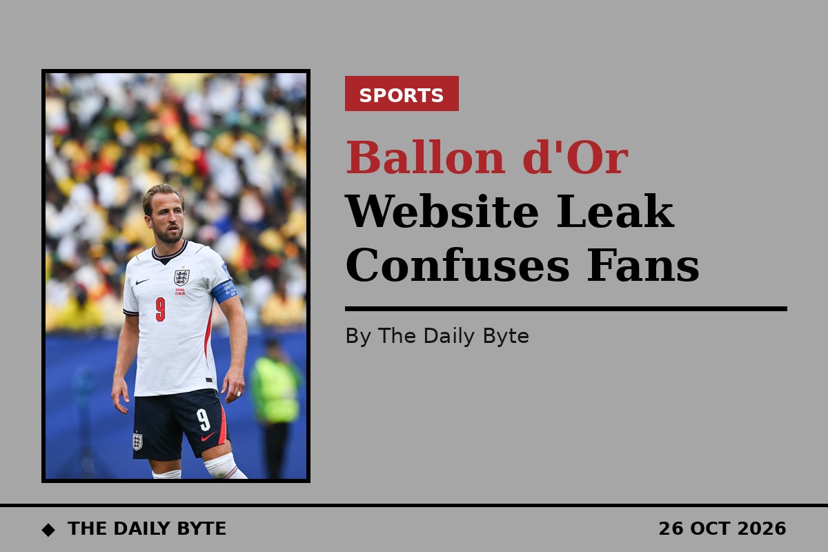 Ballon d'Or Website Leak Confuses Fans Before Ceremony