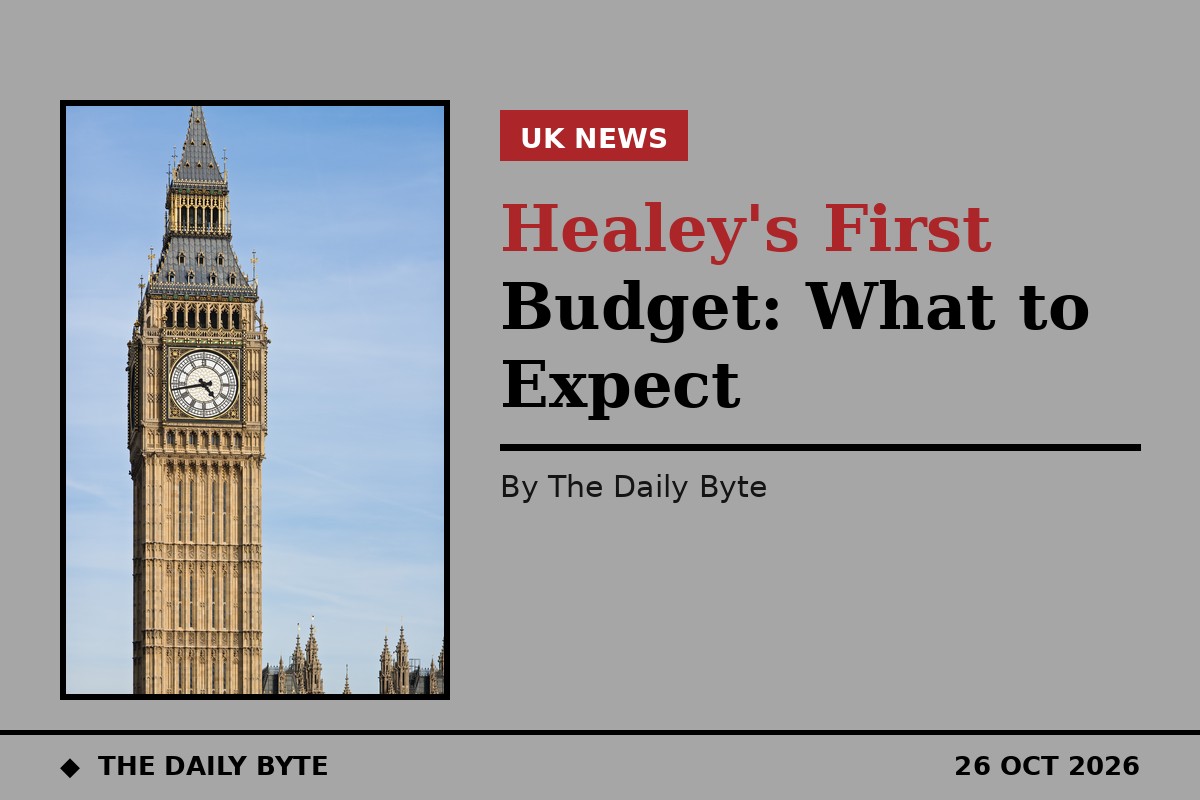 Photo for Healey's First Budget: What to Expect on 28 October