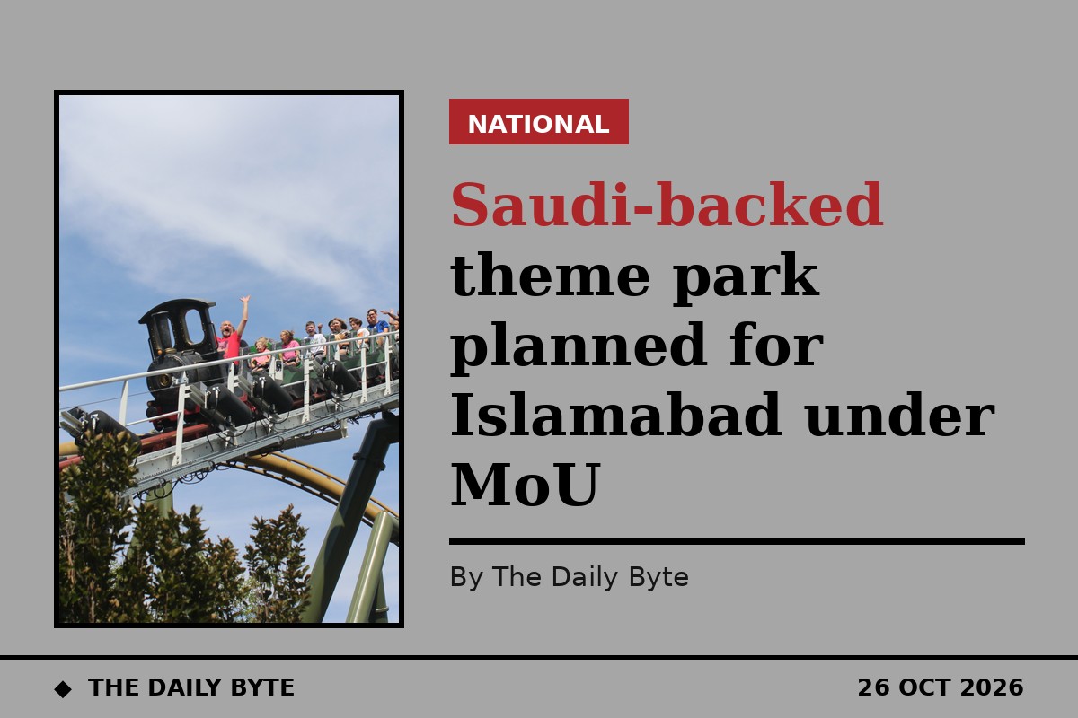 Photo for Saudi-backed theme park planned for Islamabad under MoU