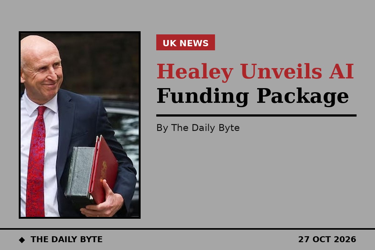 Photo for Healey unveils AI funding package ahead of Autumn Budget