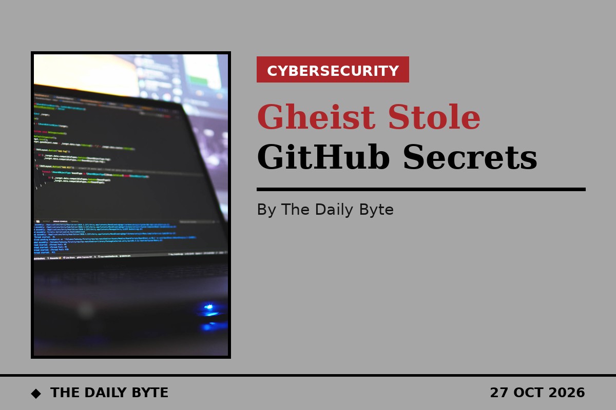 Photo for Gheist campaign stole GitHub secrets from 850 accounts