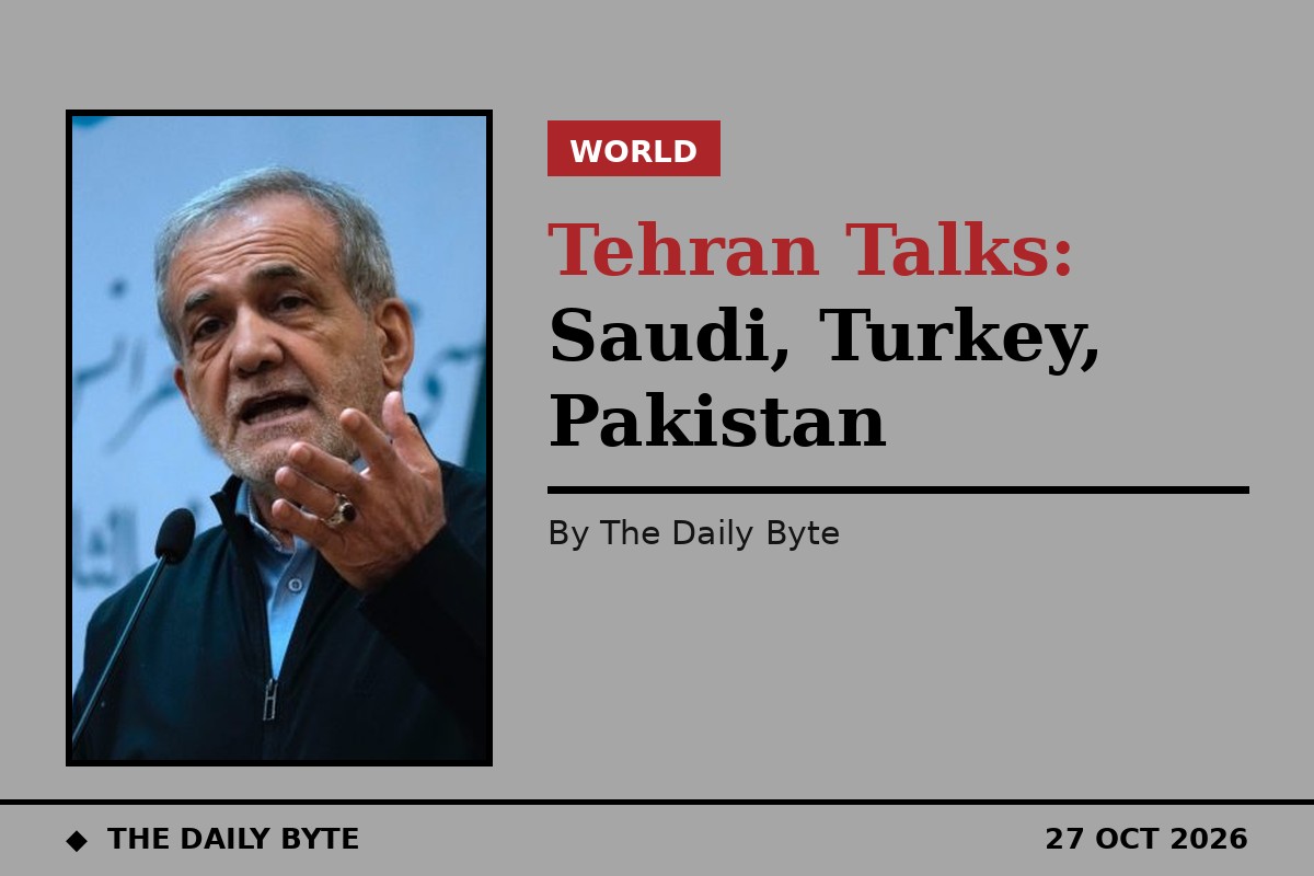 Photo for Saudi, Turkish and Pakistani officials hold Tehran talks