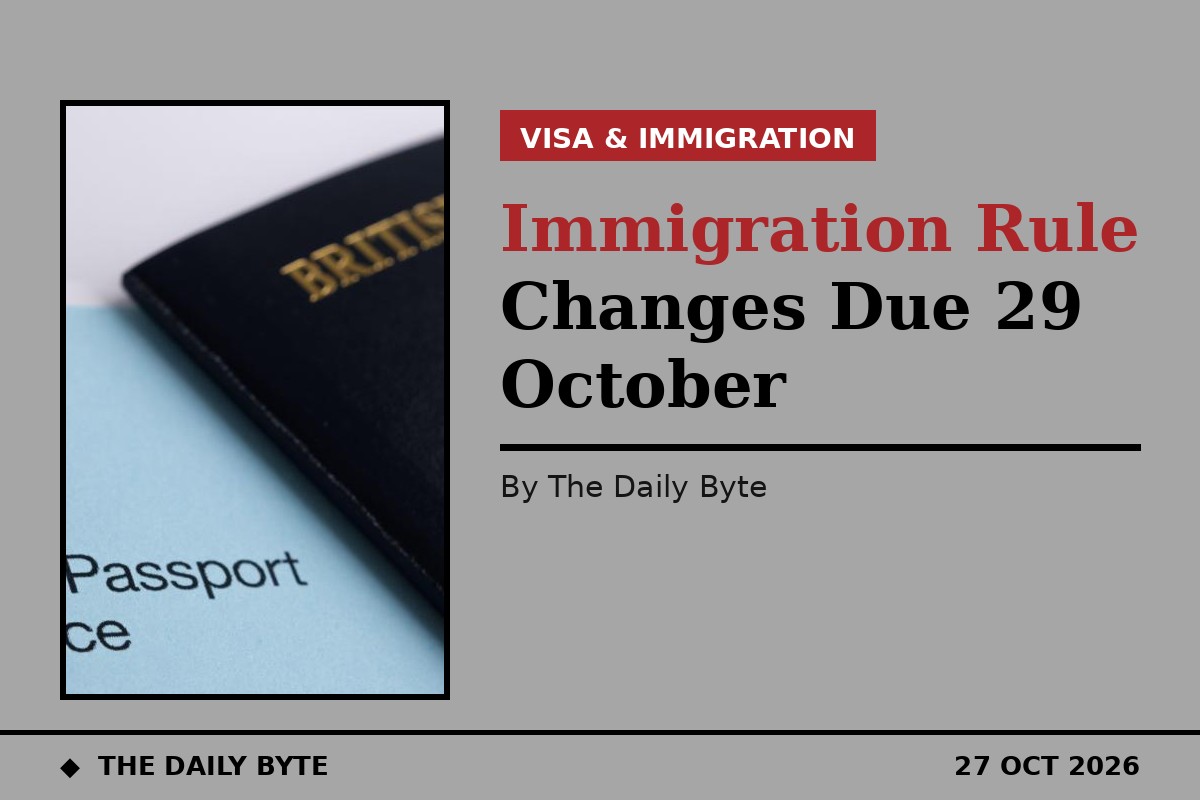 Photo for UK immigration rule changes due 29 October: what changes