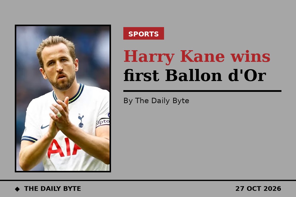 Harry Kane wins first Ballon d'Or