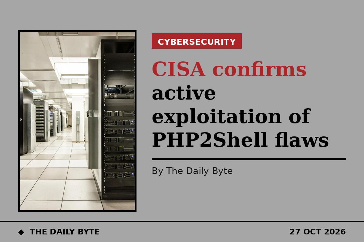 CISA confirms active exploitation of PHP2Shell flaws