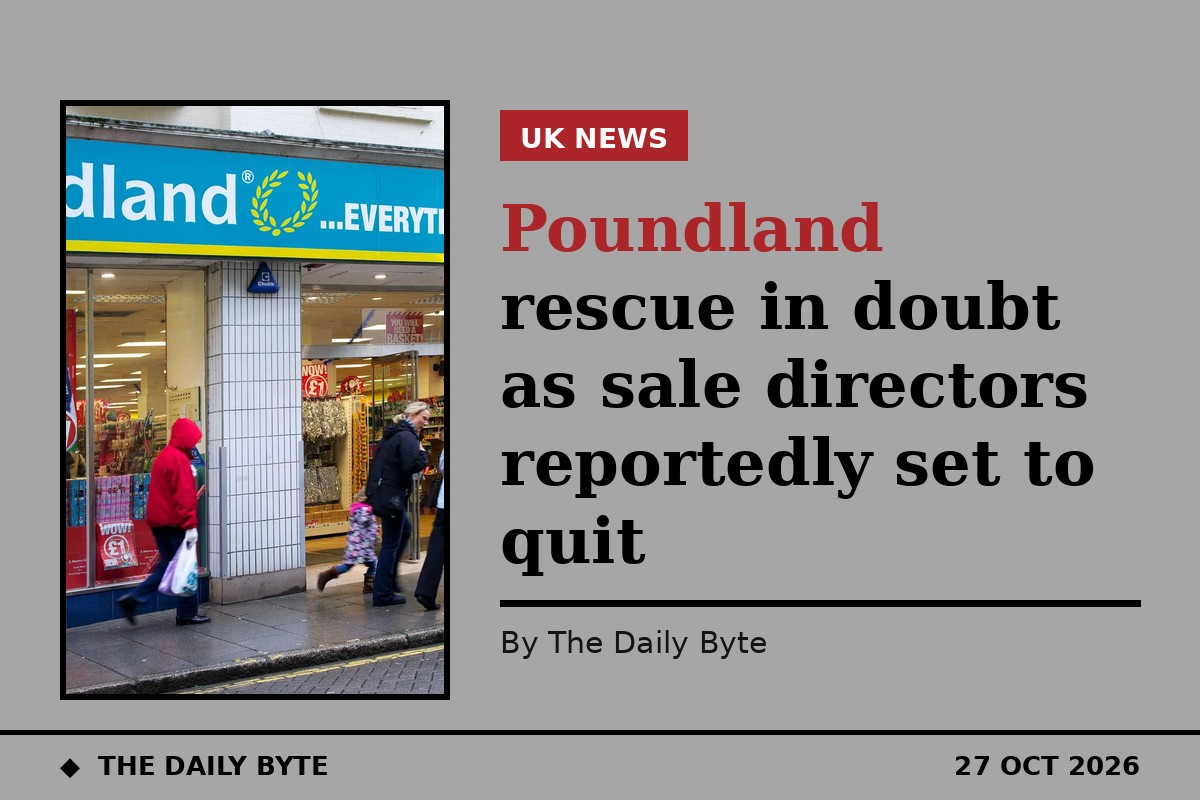 Poundland rescue in doubt as sale directors reportedly set to quit