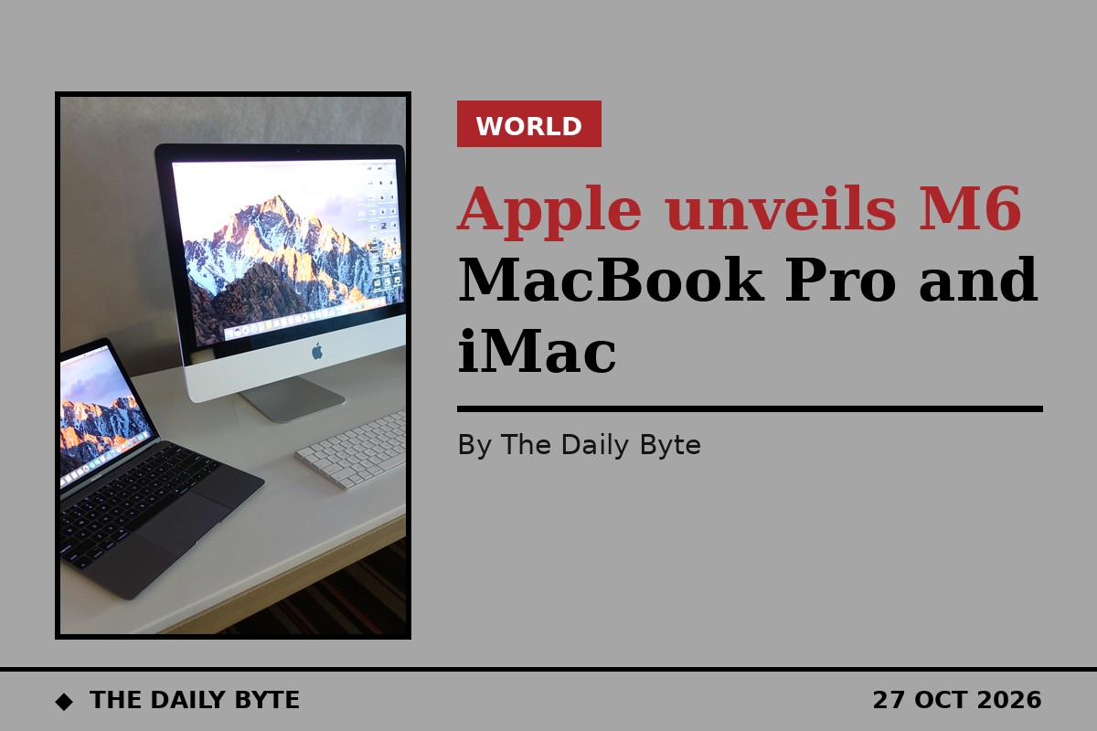Photo for Apple M6 MacBook Pro and iMac launch with faster AI