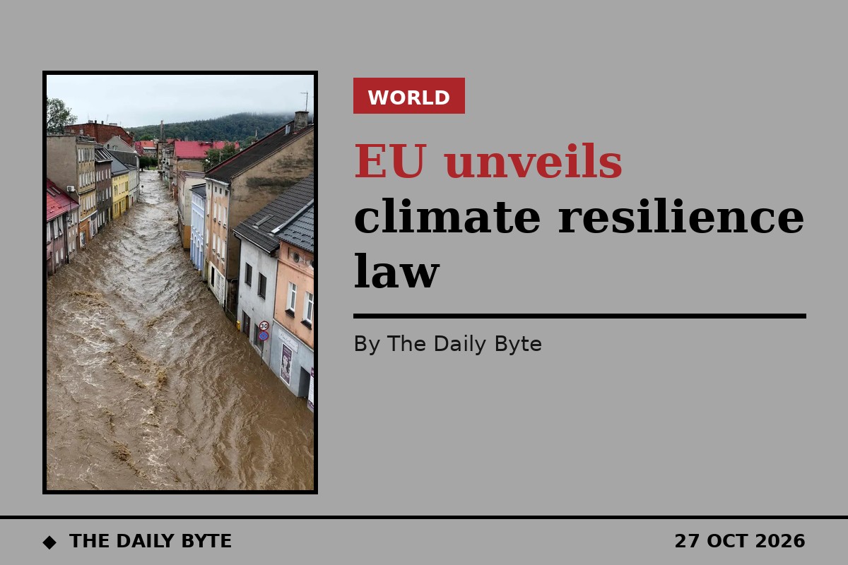 Photo for EU climate resilience law unveiled for extreme weather