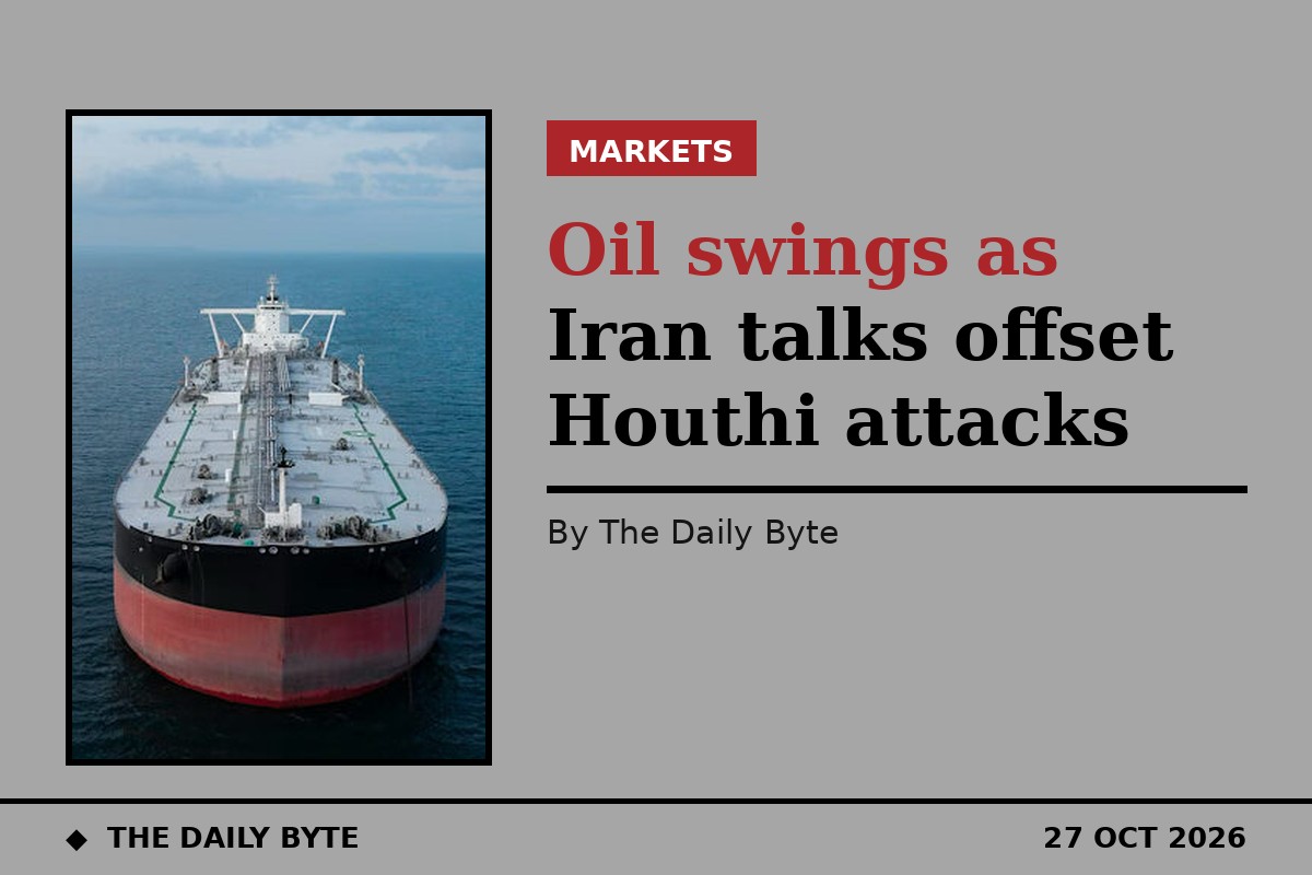 Photo for Oil prices swing as Iran talks offset Houthi attacks