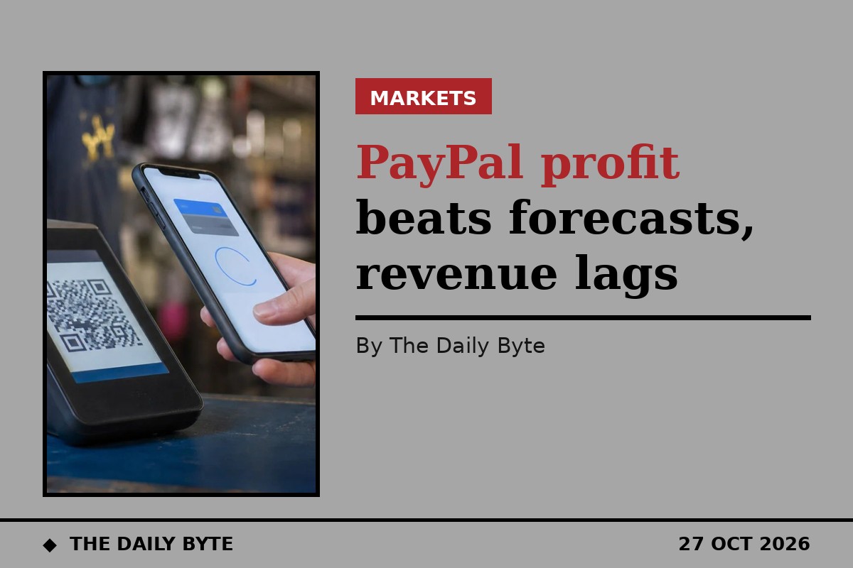 PayPal Q3 profit beats forecasts despite slow revenue