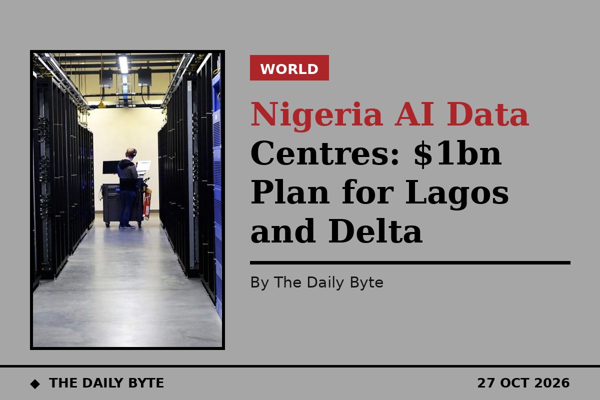 Nigeria AI Data Centres: $1bn Plan for Lagos and Delta