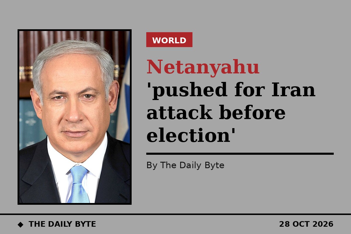 Netanyahu 'pushed for Iran attack before election', reports say