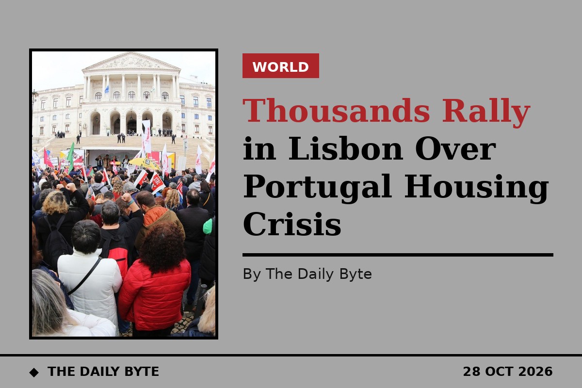 Thousands Rally in Lisbon Over Portugal Housing Crisis